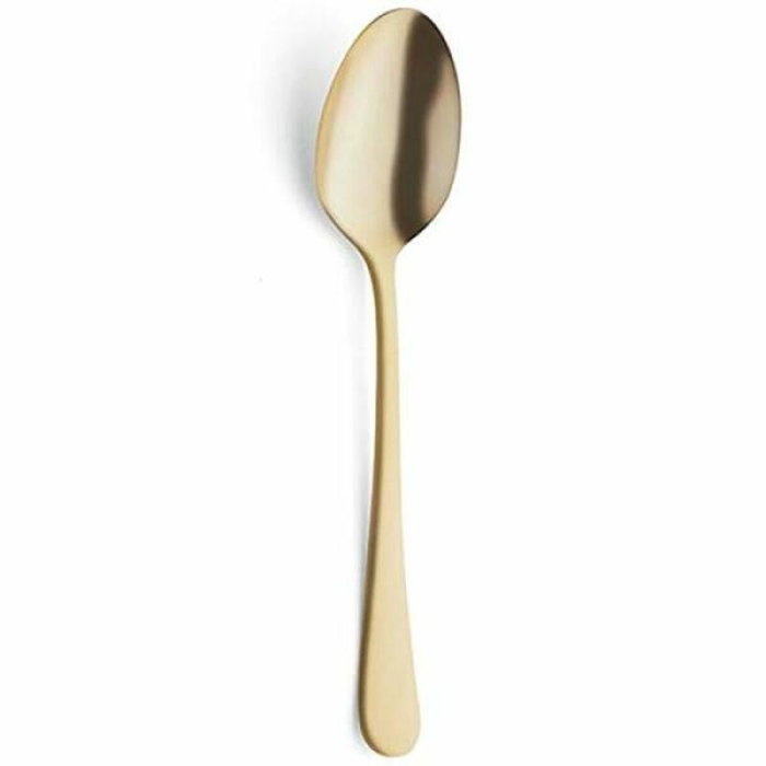 Amefa Juego de 12 Cucharas de Mesa Austin Dorado Acero Inox 20,5 cm Amefa Juego de 12 Cucharas de Mesa Austin Dorado Acero Inox 20,5 cm