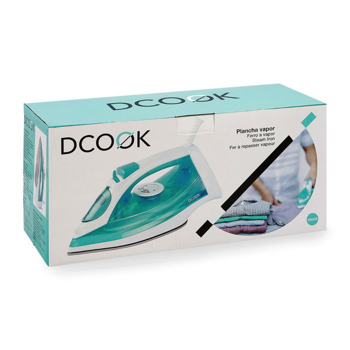 Plancha de Vapor Gallery DCook 2600 W - 0,47 L - 31x15x12,5 cm Plancha de Vapor Gallery DCook 2600 W - 0,47 L - 31x15x12,5 cm