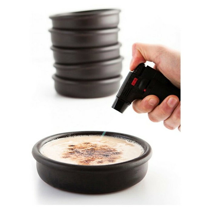 Quid Cazuela Barro Lux Negro 10 cm