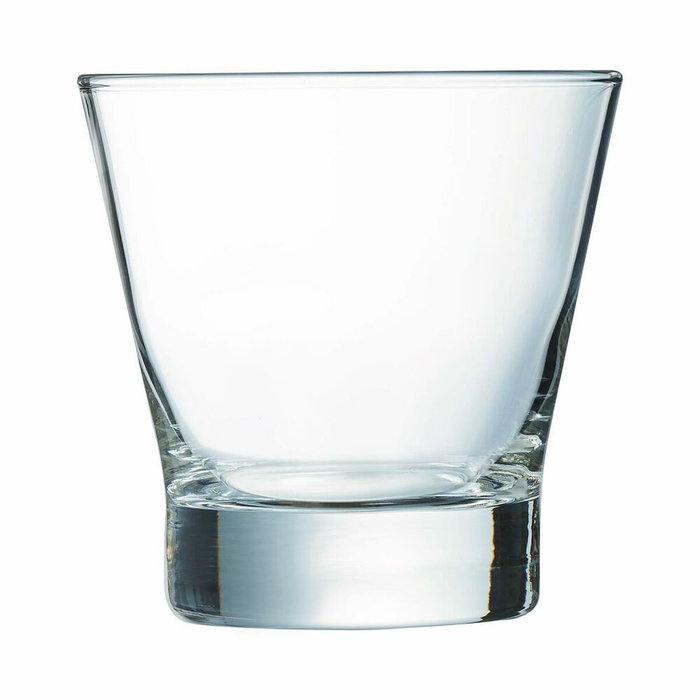 Arcoroc Juego de 12 Vasos Bajos Shetland de Vidrio