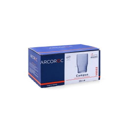 Arcoroc Caja de 6 Vasos Altos Campus de 22 cl