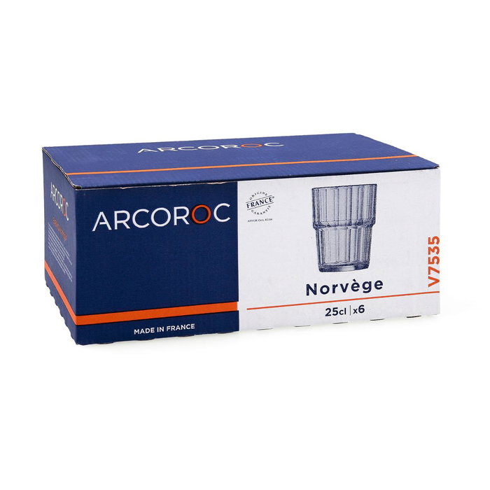 Vaso Arcoroc Noruega Transparente Vidrio