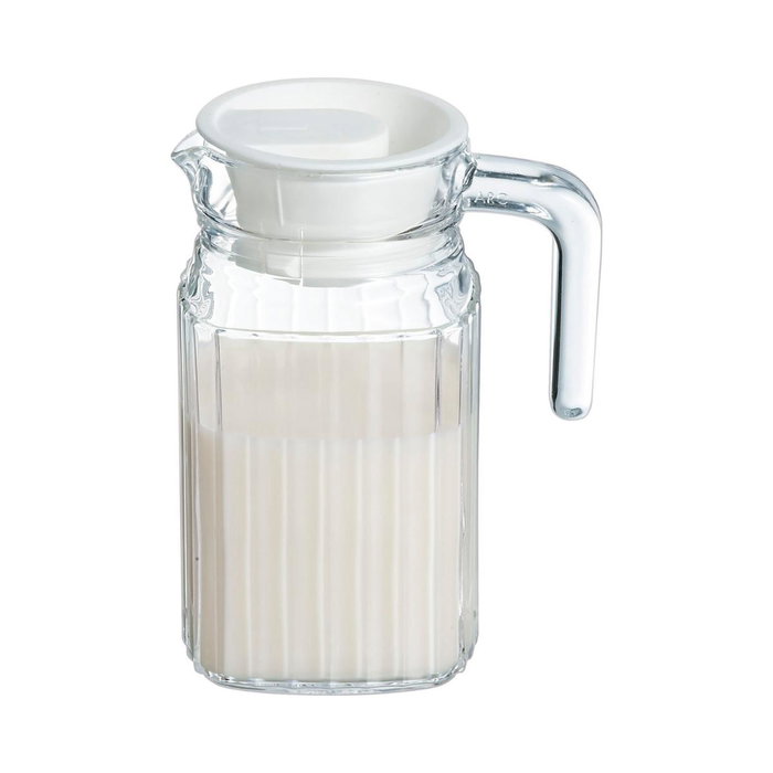 Jarra Vidrio con Tapa Quadro Luminarc 0,50 L