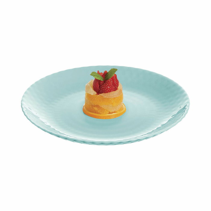 Luminarc Plato Llano Opal Pampille Turquesa 25 cm