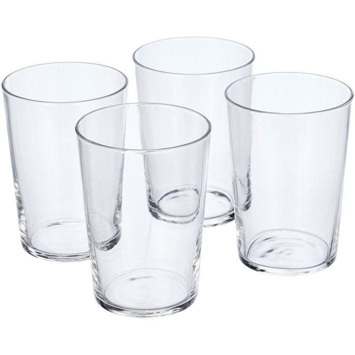 Luminarc Set de 4 Vasos Altos Sidra de 50 cL en Vidrio Transparente Luminarc Set de 4 Vasos Altos Sidra de 50 cL en Vidrio Transparente