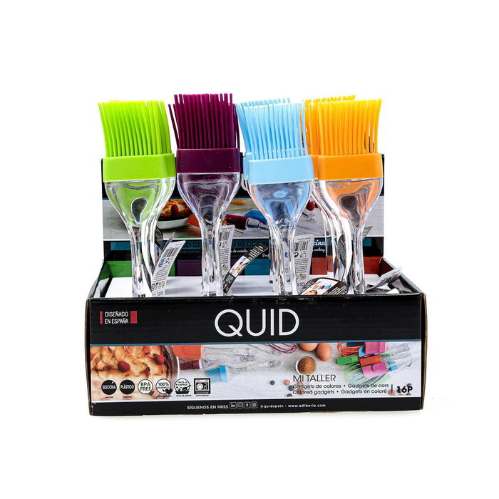 Pincel Plano Silicona Mi Taller Quid 22x5x2 cm