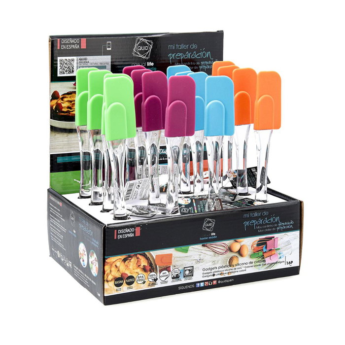 Espátula Fina Silicona Mi Taller Quid 23x4x2 cm