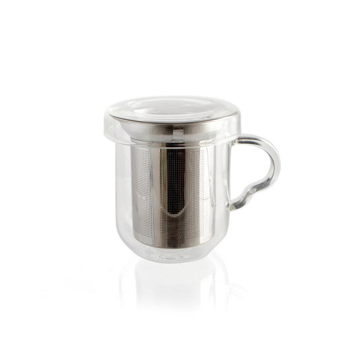 Taza Vidrio Filtro Inox Serenia Quid 35 cL Taza Vidrio Filtro Inox Serenia Quid 35 cL