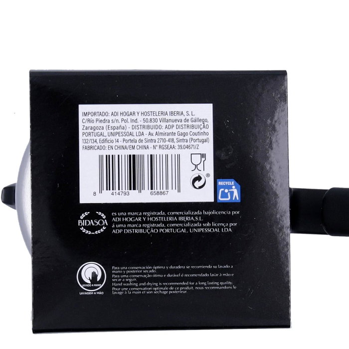 Cafetera Aluminio y Acero Tribeca Bidasoa 3 Tazas