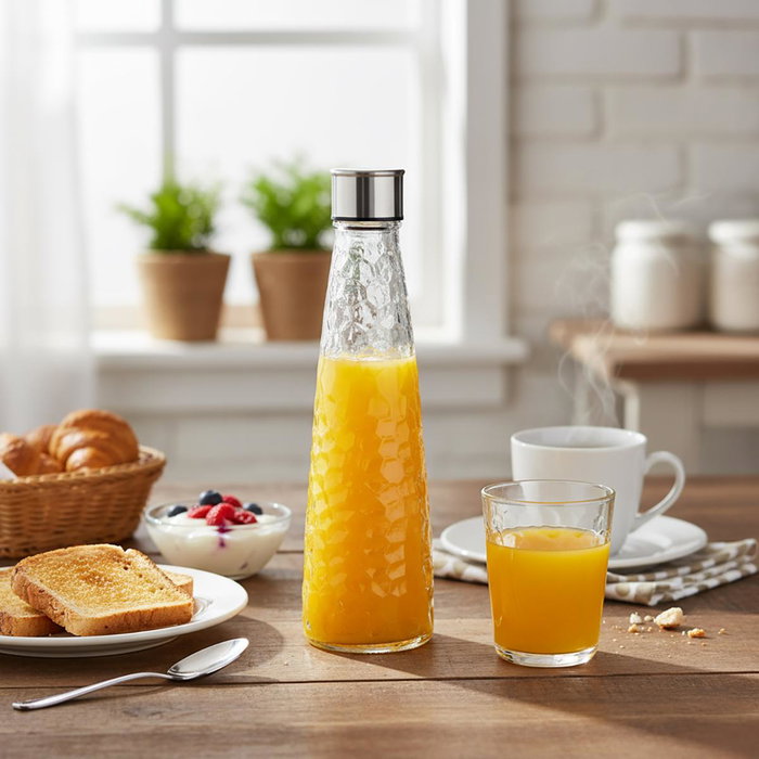 Botella con Tapón Vidrio Viba Quid 0,75 L