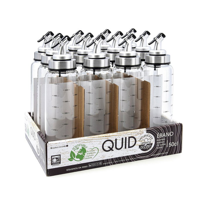 Aceitera Vidrio Ebano Quid 0,5 L Aceitera Vidrio Ebano Quid 0,5 L