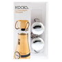 Set 2 Tapones Cava Metal y Silicona Bodega Koala 5x3,4x3 cm