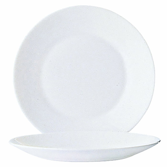 Arcoroc Set de 6 Platos de Postre Opal Restaurant 19,5 cm Blanco