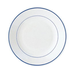 Arcoroc Set de 6 Platos Hondos Rest. F/Azul de 22,5 cm