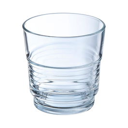 Caja 6 Vasos Bajos Vidrio Spirale Arcoroc 25 cL