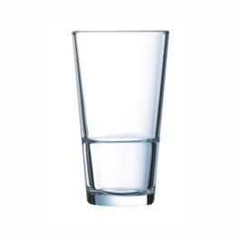 Caja 6 Vasos Altos Vidrio Stack Up Arcoroc 35 cL