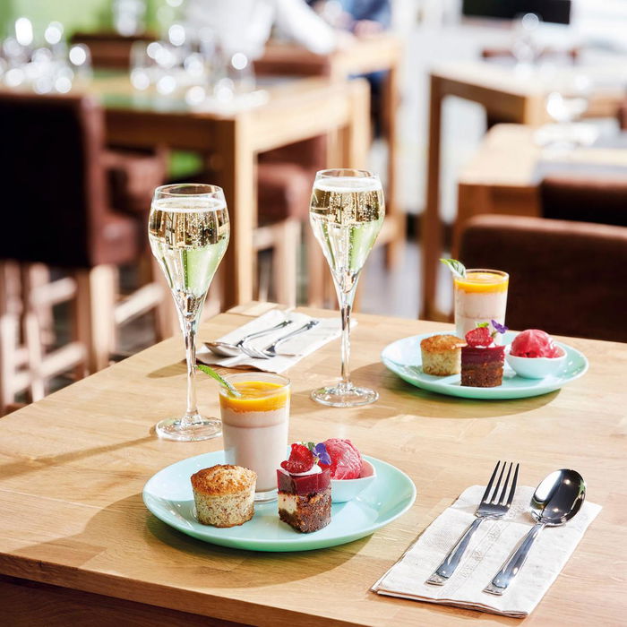 Caja 6 Copas Flauta Vidrio Brio Arcoroc 16 cL