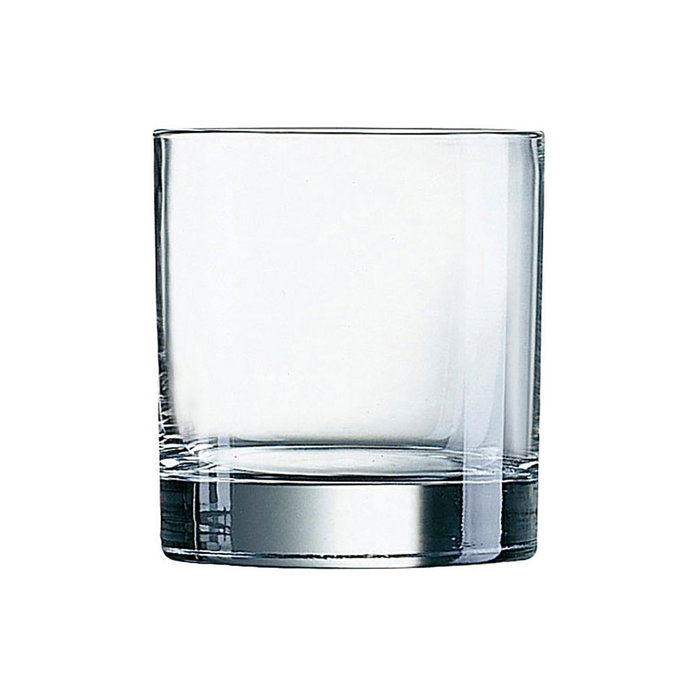 Arcoroc Caja de 6 Vasos Bajos Islande 30 cL en Vidrio Transparente
