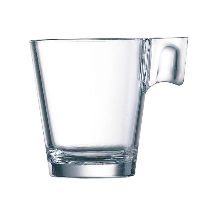 Arcoroc Set de 6 Tazas de Vidrio Aroma Transparente 8 cL