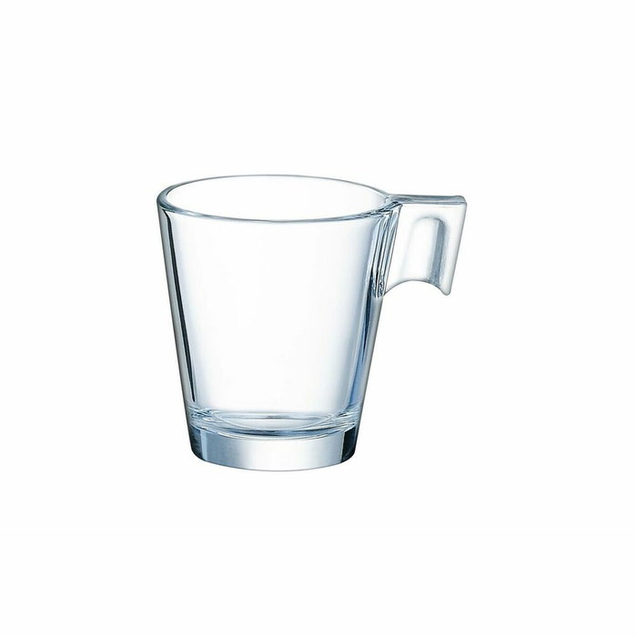Arcoroc Set de 6 Tazas de Vidrio Aroma Transparente 8 cL