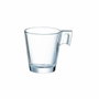 Arcoroc Set de 6 Tazas de Vidrio Aroma Transparente 8 cL