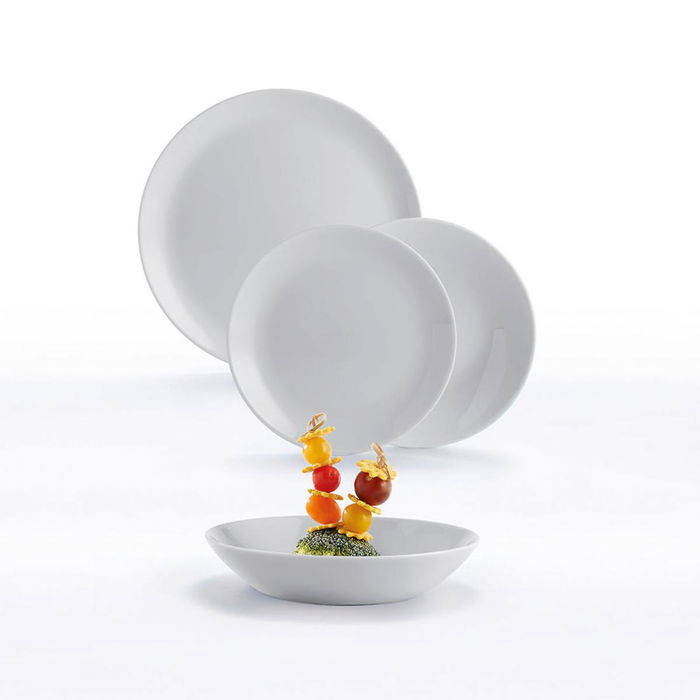 Vajilla Opal Diwali Granit Luminarc 18 Piezas - 6 Personas