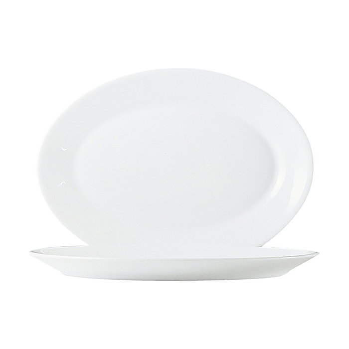 Set 6 Fuentes Oval Opal Restaurant Arcoroc 29 cm Set 6 Fuentes Oval Opal Restaurant Arcoroc 29 cm