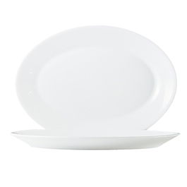 Set 6 Fuentes Oval Opal Restaurant Arcoroc 29 cm