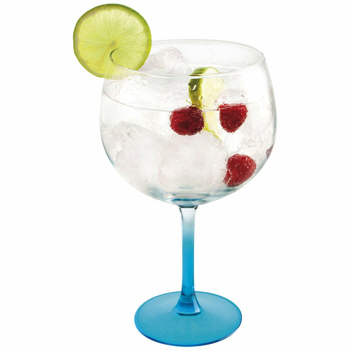 Luminarc Copa Fiesta Pie Azul Vidrio 71,5 cL (6 Unidades)