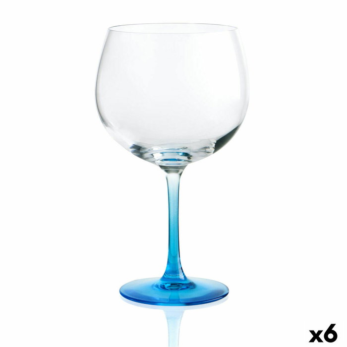 Luminarc Copa Fiesta Pie Azul Vidrio 71,5 cL (6 Unidades)