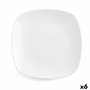 Quid Plato Postre Porcelana Novo Vinci 19 cm (6 Unidades) inevitable