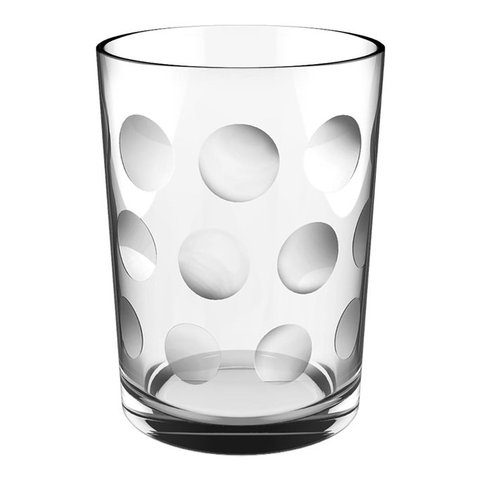 Quid Vaso Bajo Urban Circles 36 cL (6 Unidades) Fabricado en Vidrio Quid Vaso Bajo Urban Circles 36 cL (6 Unidades) Fabricado en Vidrio