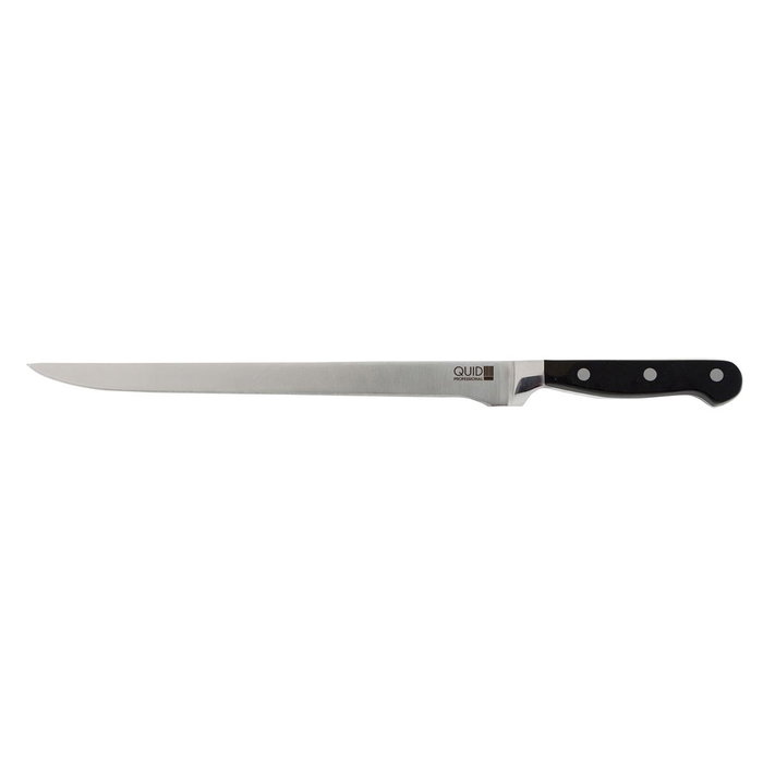 Cuchillo Jamón Acero Inoxidable Inox Chef Black Quid Professional 28 cm (6 Unidades) Cuchillo Jamón Acero Inoxidable Inox Chef Black Quid Professional 28 cm (6 Unidades)