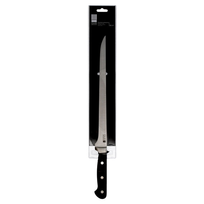 Quid Professional Cuchillo Jamón Inox Chef Black 28 cm (6 Unidades) de Acero Inoxidable Quid Professional Cuchillo Jamón Inox Chef Black 28 cm (6 Unidades) de Acero Inoxidable