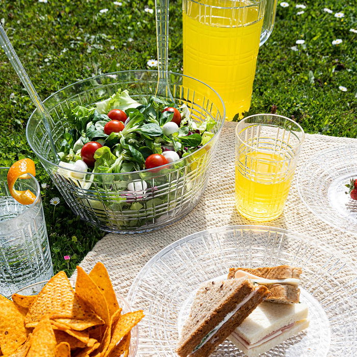 Plato Postre Poliestireno Viba Quid 20 cm (12 Unidades)