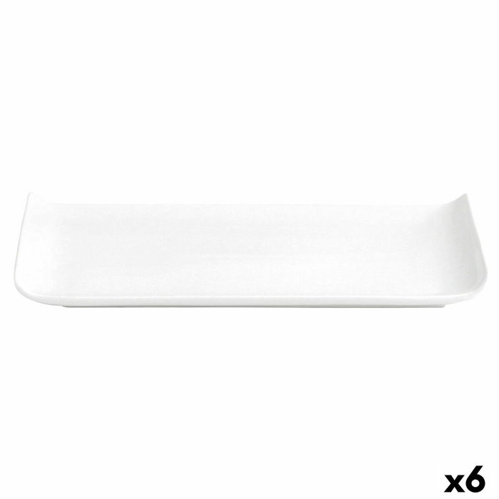 Quid Plato Aperitivo Porcelana Chef 25x12 cm (6 Unidades) inevitable