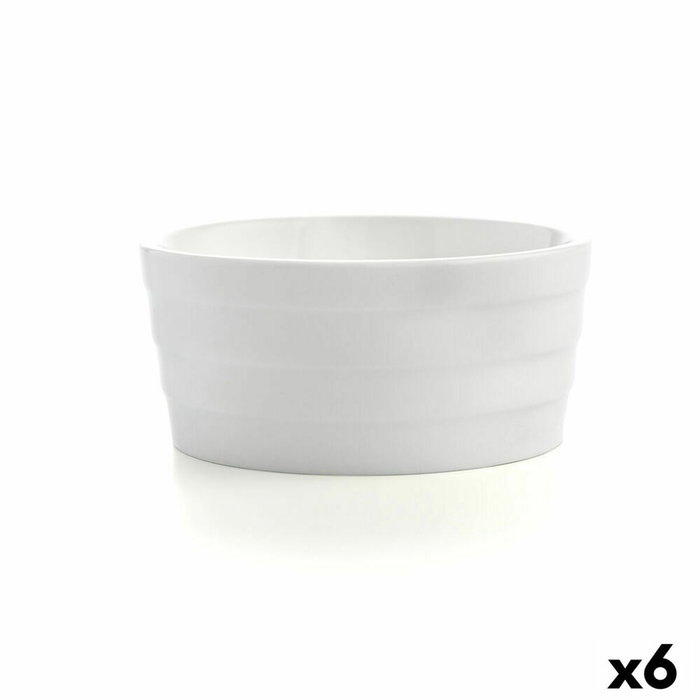 Quid Mini Ramekin Porcelana Select 7,7 cm Blanco (6 Unidades) inevitable