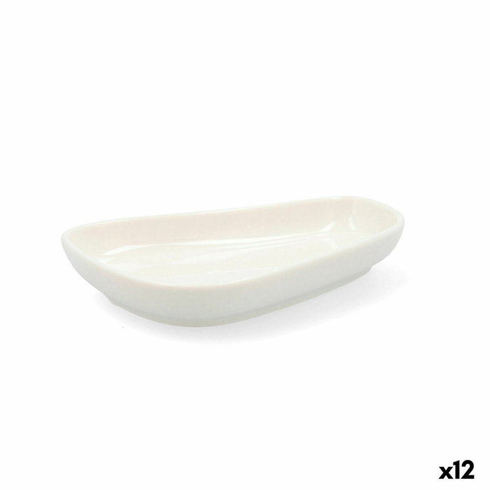 Quid Mini Irregular Porcelana Select 12,5 cm (12 Unidades)