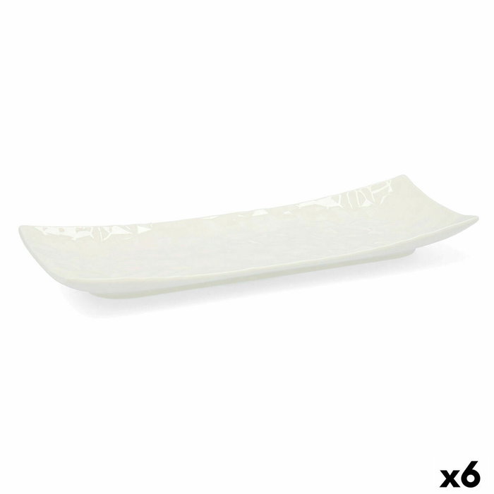 Quid Mini Rectangular Porcelana Select 20,5x7,5 cm (6 Unidades) inevitable