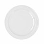 Bidasoa Plato Llano Glacial Ala Estrch 26 cm (4 Unidades) Blanco