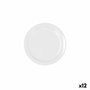 Bidasoa Plato Pan Porcelana Glacial Ala Estrch Blanco 16 cm (12 Unidades) SKU: S2704542
