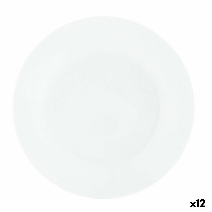 Quid Plato Pan Porcelana Basic Blanco 15,3 cm (12 Unidades) inevitable