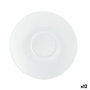 Quid Plato Porcelana Basic 12,5 cm (12 Unidades) Blanco