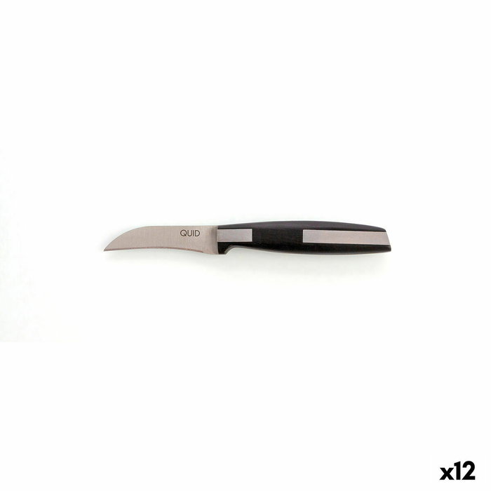 Quid Cuchillo Pelador Habitat 7 cm (12 Unidades) en Negro