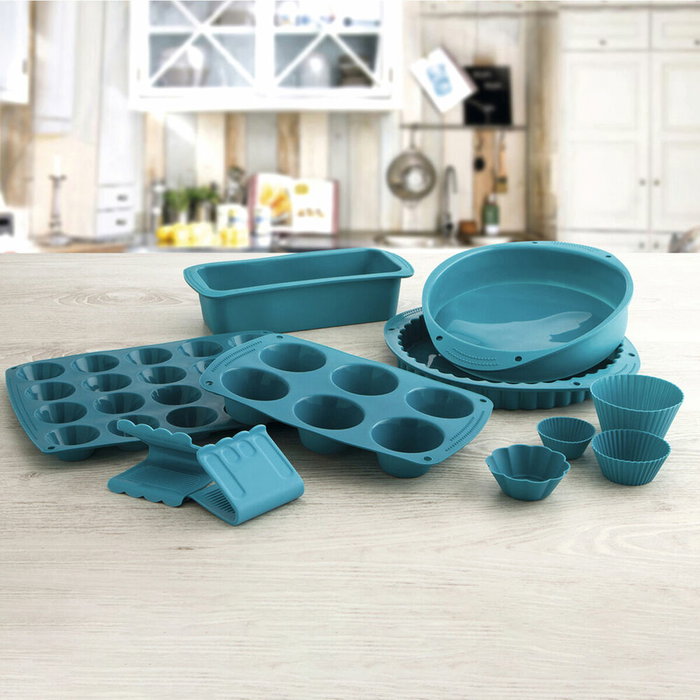 Quid Molde Repostería Silicona Ozon 29x24 cm (6 Unidades)