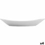 Quid Fuente Oval Porcelana Gastro 39,5x19x8 cm (4 Unidades)