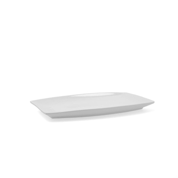 Fuente Rectangular Porcelana Gastro Quid 30.5x19.5x2.5 cm (4 Unidades) Fuente Rectangular Porcelana Gastro Quid 30.5x19.5x2.5 cm (4 Unidades)