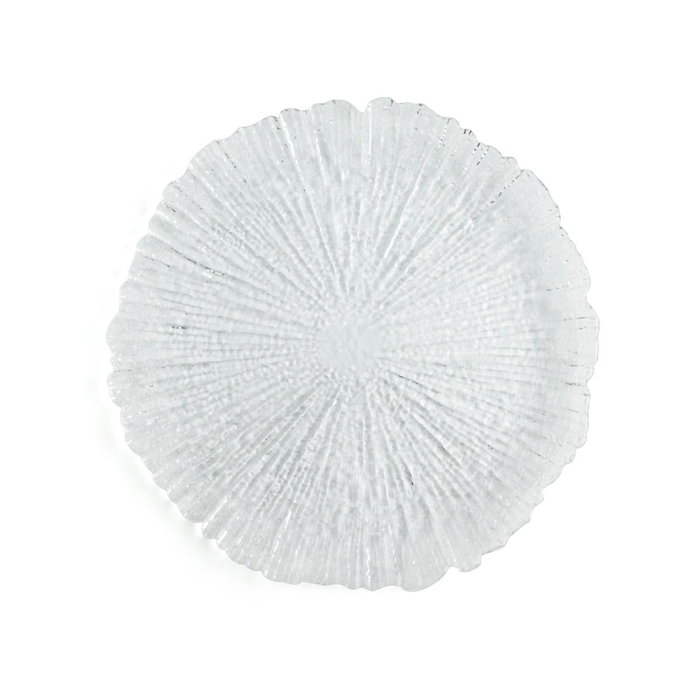 Plato Presentación Vidrio Mar De Viento Quid 32 cm (6 Unidades)