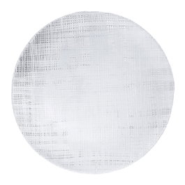 Plato Presentación Relieve Vidrio Ikonic Bidasoa 28 cm (6 Unidades)