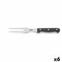 Richardson Sheffield Tenedor Trinchante Artisan Acero Inoxidable Negro (6 Unidades)​
